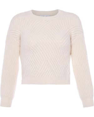Blonda Pullover - Weiß