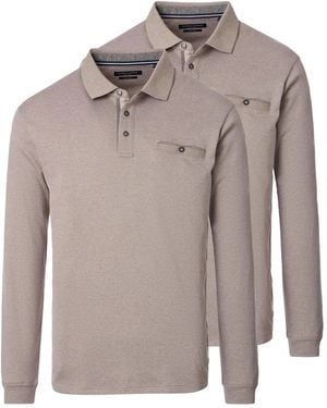 CASA MODA Shirt Basic - Grau