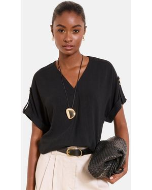 Lipsy Bluse - Schwarz