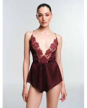 Penti Body Obsidia Spitzenbody - Rot