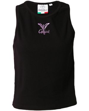 carlo colucci Top - Schwarz
