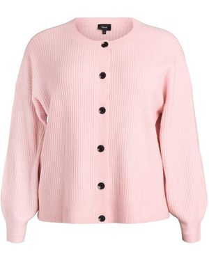 Zizzi Strickjacke Cavista - Pink