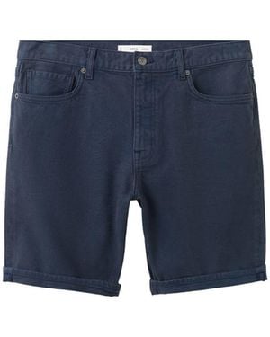 Mango Shorts Nepto - Blau