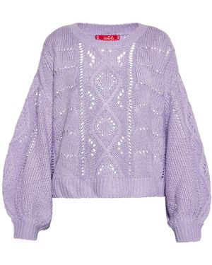 swirly Pullover - Lila