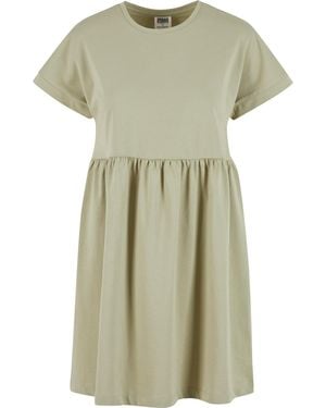 Urban Classics Kleid Empire Valance - Grün