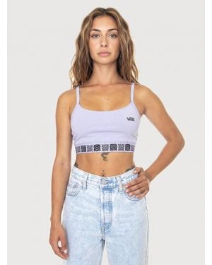 Vans Top Divine Energy Bralette Languid Top - Weiß