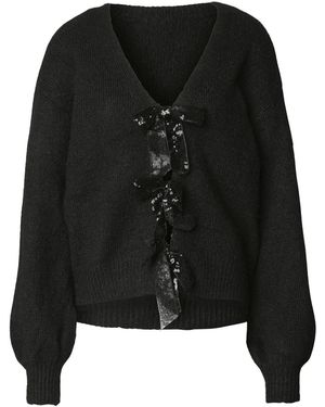 Urban Classics Strickjacke - Schwarz
