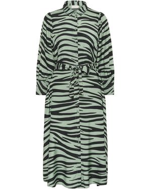 Kaffe Kleid 'Emine Olga' - Grün