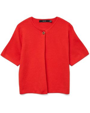 Vero Moda Strickjacke 'Vmgold' - Rot