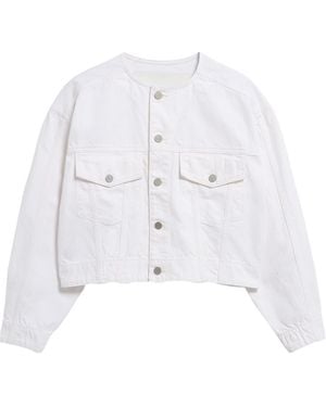 ARMEDANGELS Jeansjacke Loose - Weiß