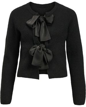 Object Strickjacke 'Parvi' - Schwarz