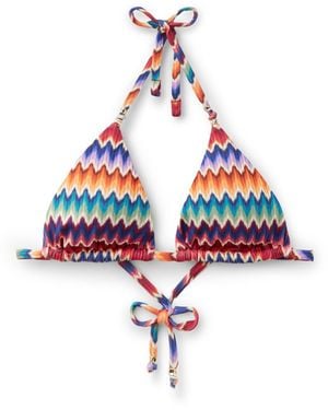 Calzedonia Bikinitop Vibrant Chevron - Rot