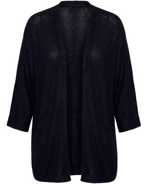 MIAMODA Strickjacke - Blau