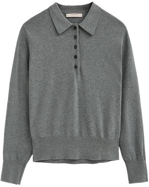 POLO CLUB Pullover Neroli - Grau