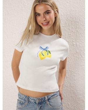 Trendyol T-Shirt - Weiß