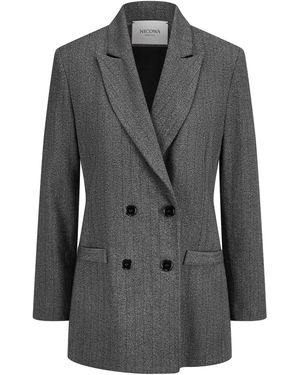 Nicowa Longblazer Cornova, Model Trägt Größe - Schwarz