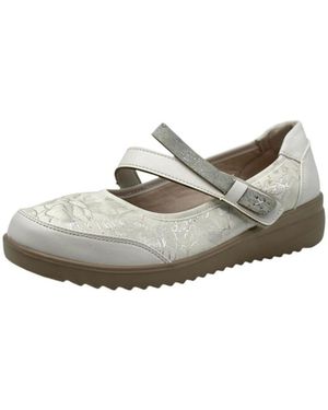 Nowaland Slipper Comfort Mary Jane Shoes - Grau