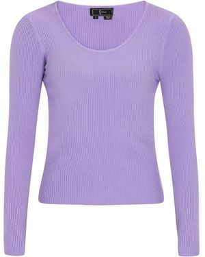 faina Pullover Fashion Look - Lila