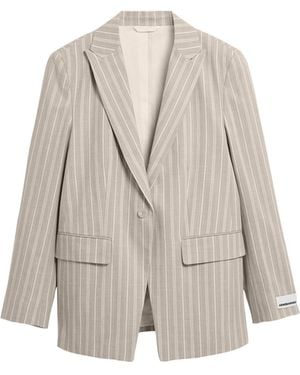 ARMEDANGELS Blazer Stripe Mikulaa - Weiß