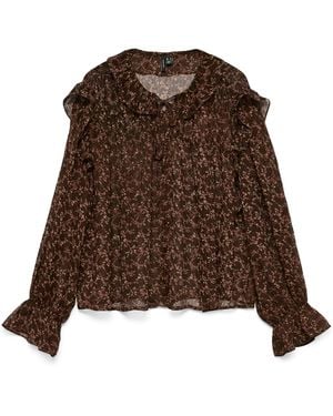 Vero Moda Bluse Vmpetra - Braun