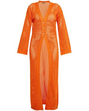 Ebeeza Cardigan - Orange