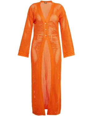 Ebeeza Cardigan - Orange
