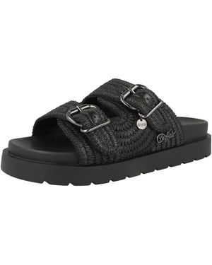 Buffalo Pantolette Raya Ari - Schwarz