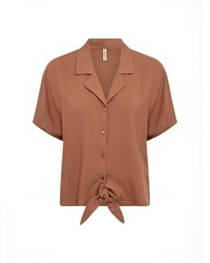 Soya Concept Bluse Radia - Braun