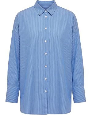 Studio Untold Bluse - Blau