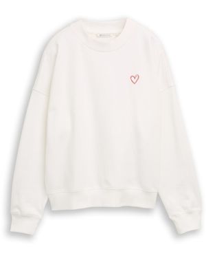 Tom Tailor Sweatshirt - Weiß