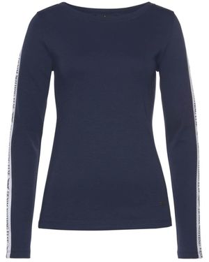 Arizona Langarmshirt - Blau