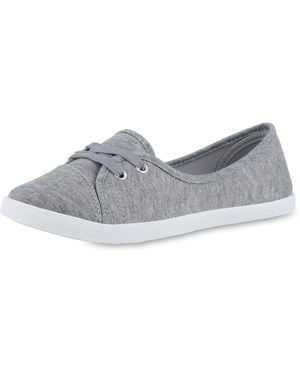 VAN HILL Slip On 'Allison' - Grau
