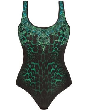 JIORO Shirtbody Leo Neon - Grün