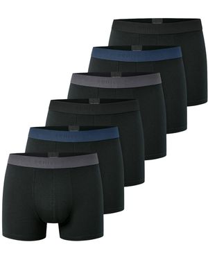 Schiesser Boxershorts - Schwarz