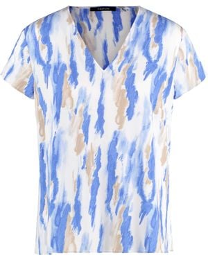 Taifun Bluse - Blau