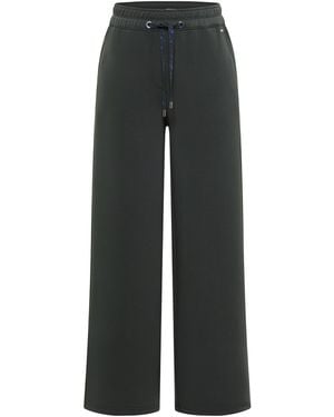 Cecil Wide Leg Hose - Grau