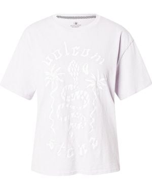 Volcom T-Shirt Burnout - Weiß