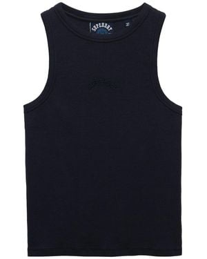 Superdry & Co Top - Blau
