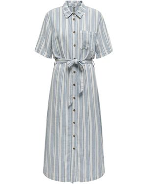 ONLY Kleid 'Onlcaro' - Grau