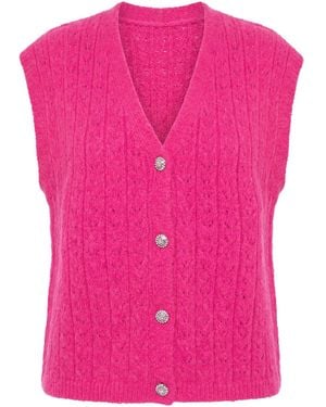 Studio Untold Strickjacke - Pink