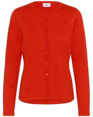 Saint Tropez Strickjacke - Rot