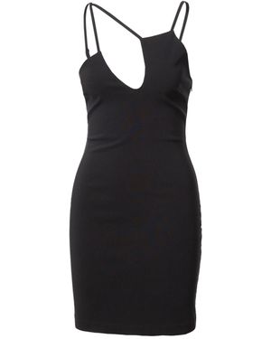Oval Square Kleid Music - Schwarz