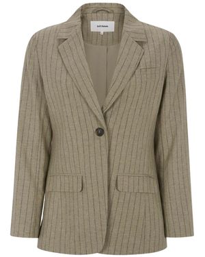 SOFT REBELS Blazer Srmarja - Grau