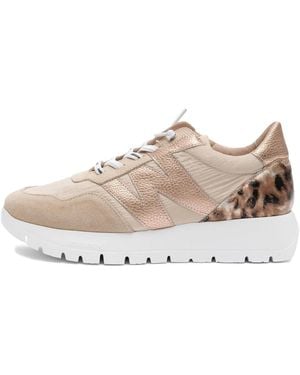 Wonders Sneaker Low A-24100-Beig-Rame - Pink