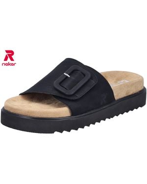 Rieker Pantolette V5650 - Blau