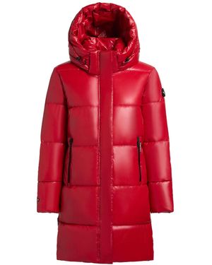 Khujo Steppmantel Haya Shiny-Ym - Rot