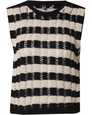 ONLY Strickweste 'Onlcapri' - Schwarz