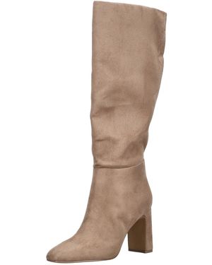 Steve Madden Veloursleder High-Heel-Stiefel - Braun