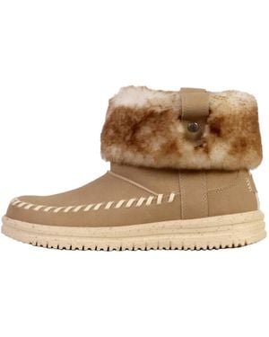 HEYDUDE Ankle Boots - Natur