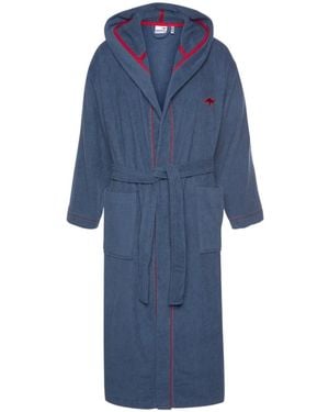 Kangaroos Bademantel - Blau